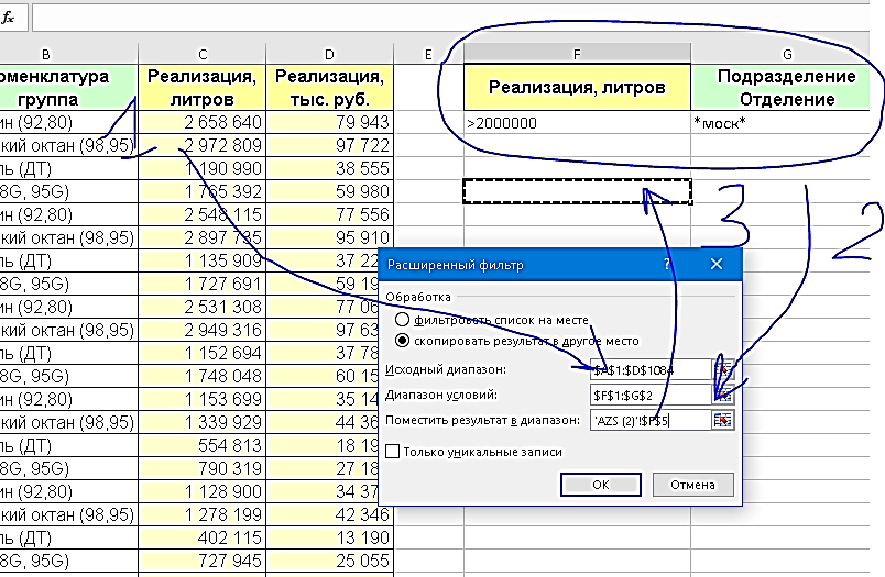 image advanced filter