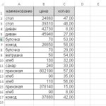 Использование массивов. массивы Excel 1